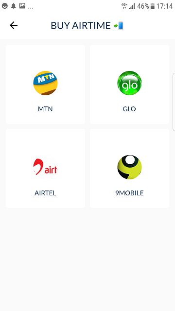 Trust Mobile Plus buy airtime screen